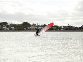 Big sail slalom boys that held on after everyone else went home.