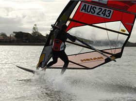 Big sail slalom boys that held on after everyone else went home.