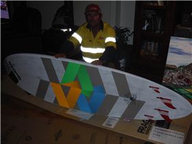 Picked up Matts NEW 2015 QUATRO CUBE 98L QUAD 231.3 X 61.1 and had a frothy