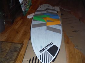 Picked up Matts NEW 2015 QUATRO CUBE 98L QUAD 231.3 X 61.1 and had a frothy