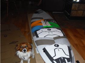 Picked up Matts NEW 2015 QUATRO CUBE 98L QUAD 231.3 X 61.1 and had a frothy