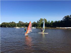 Kids having a crack in Canberra