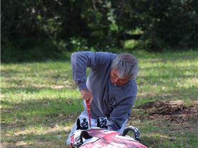 Keef rigging Dezzas Board