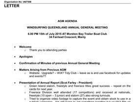 AGM Agenda