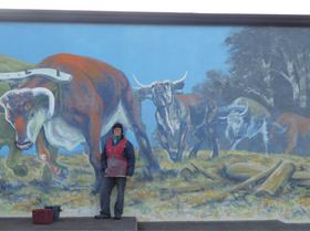 Latest mural at kurri