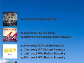 WA RACE Events 2015-16
