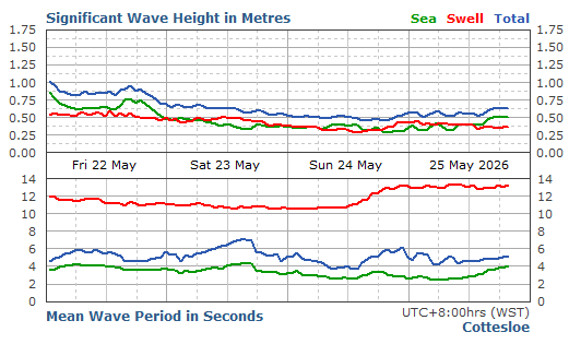 Cottesloe Live Swell Report