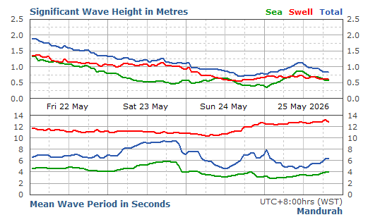 Mandurah Live Swell Report