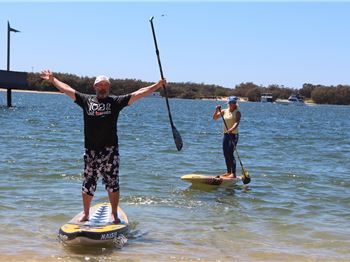 Paddling ski and SUP making waves on the Gold Coast - Stand Up Paddle News