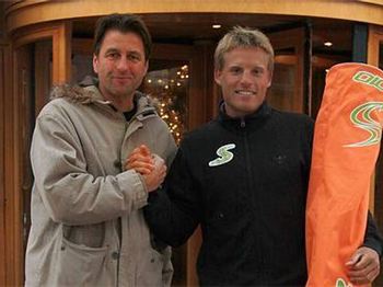 A Klass Act - Voget signs with Simmer for the new year - Windsurfing News