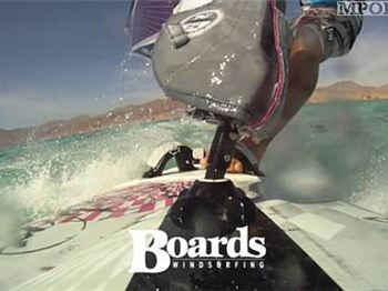 Shock Absorbing Action - Watch North's new suspension technology on MPORA - Windsurfing News