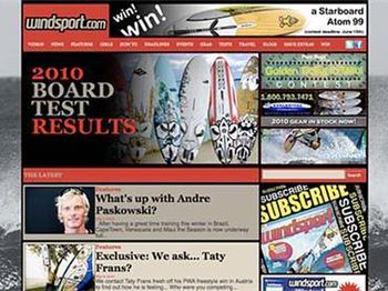 New Look Windsport - Top North American windsurfing magazine - Windsurfing News