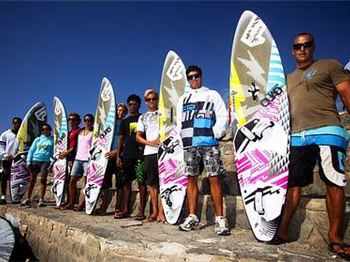 Funky New Fanatics - New season, new shapes, new colours, and a brand spanking n - Windsurfing News