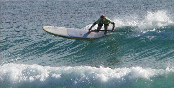 Stand Up Paddle - cutback