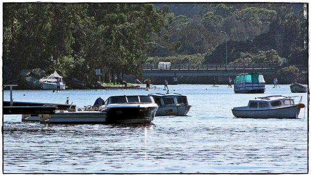 SUP Race - paddle, paddle, paddle!