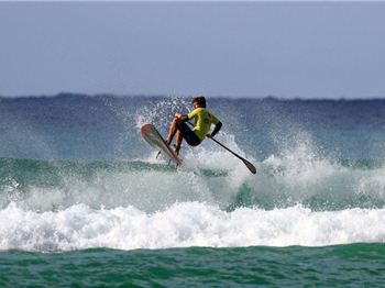 Second Try Lucky! QLD State SUP Surfing Titles - Stand Up Paddle News
