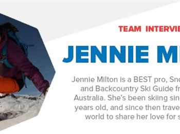 Q&A with Jennie Milton: A Best Team Snowkiter - Kitesurfing News